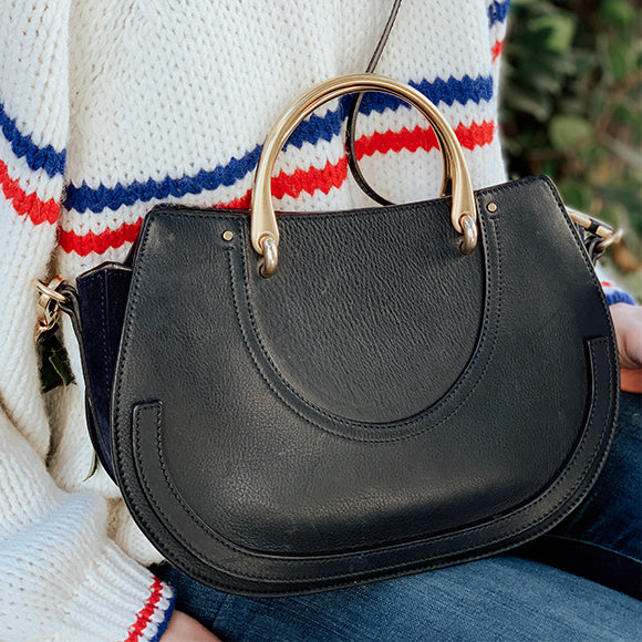 Anine Bing Authenticated Leather Handbag
