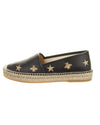 GUCCI Calfskin Bee Star Embroidered Espadrilles