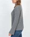 360 Cashmere Clothing Small Grey Mockneck Sweater