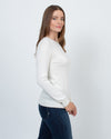 6397 Clothing Small Cream Silk Sweater