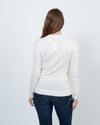 6397 Clothing Small Cream Silk Sweater