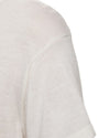 Cashmere Cream Crew Neck Tee