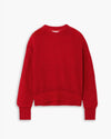 Apiece Apart Tissue Weight Sweater in Red