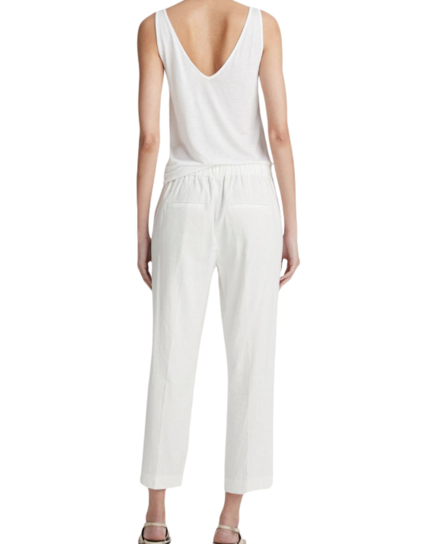 Mid-Rise Tapered Pull-On Pant