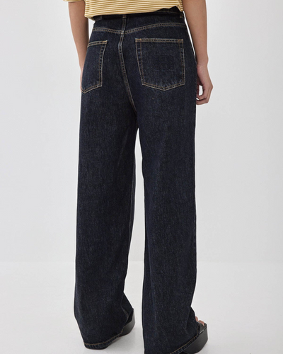 High Rise Super Wide Denim