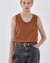 Heavy Cotton Boxy Tank Top