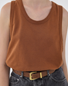 Heavy Cotton Boxy Tank Top