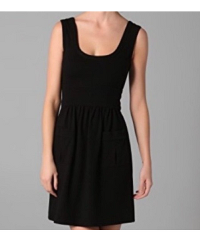 Washed Black Cezanne Dress