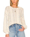 Road To Paradise Knit Jumper In Wheat