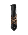 Tamara Mellon Leopard Rebellious Patent Boots