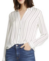 Silk Blouse Career Button Down