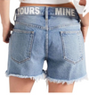 Yours Mine Denim Shorts