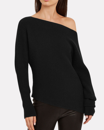 Jacqueline Off- The- Shoulder Sweater