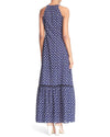 Criss Cross Weave Trim Maxi Dress