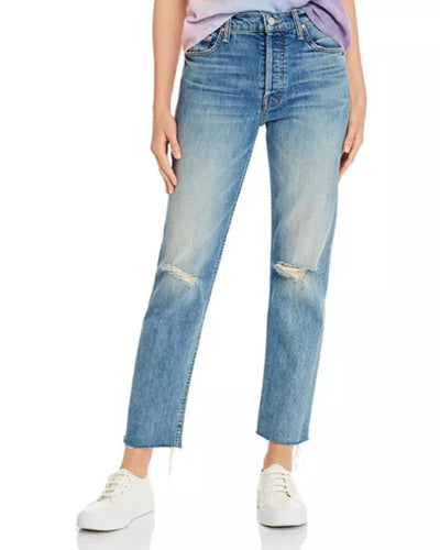 The Tomcat Ankle Fray Straight-Leg Jeans The Last Supper Destroyed