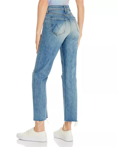 The Tomcat Ankle Fray Straight-Leg Jeans The Last Supper Destroyed