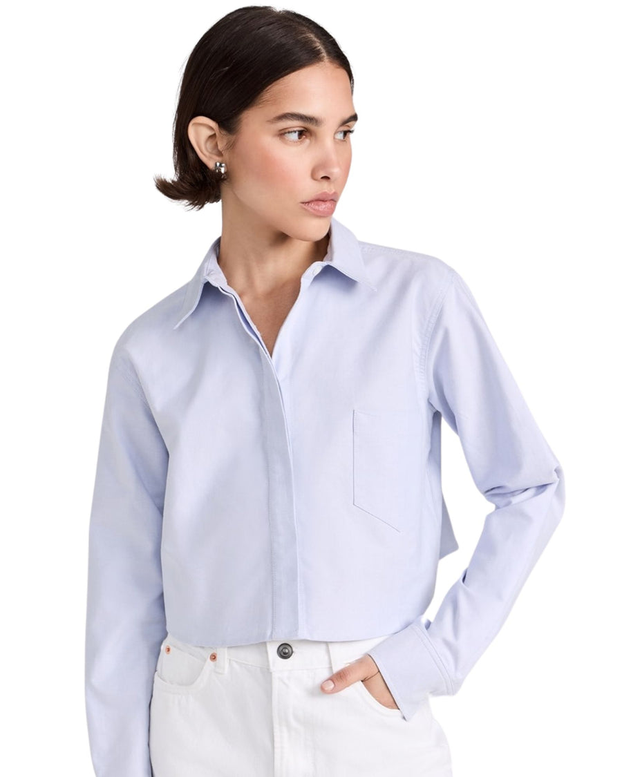 Oxford Crop Uniform Shirt