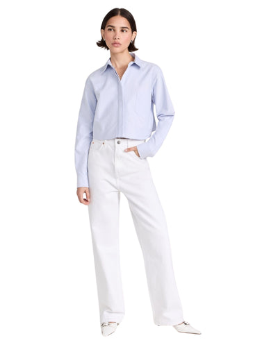 Oxford Crop Uniform Shirt