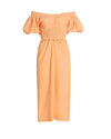 A.L.C. Clothing Small Adena Puff Sleeve Dress- tangerine