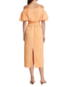 A.L.C. Clothing Small Adena Puff Sleeve Dress- tangerine