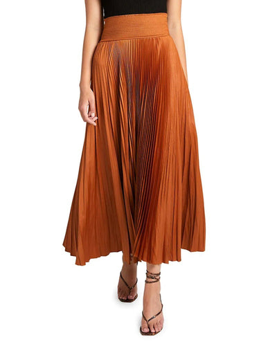 A.L.C. Clothing Small | US 4 Demi Pleated Midi Skirt