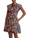 A.L.C. Clothing XS | US 2 Lexi Cutout Mini Dress floral plunging v-neck