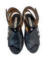 Acne Studios Shoes Small | US 6 Leather Sandal with Bamboo Heel