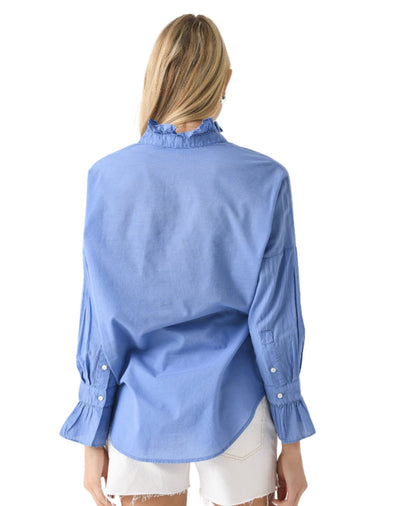 Alex Mill Clothing Small "Easy" Ruffle Shirt