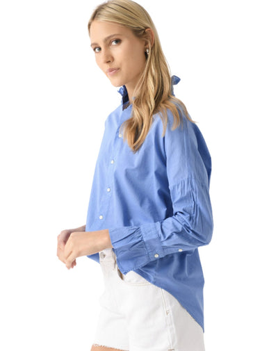 Alex Mill Clothing Small "Easy" Ruffle Shirt