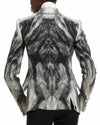 Alexander McQueen Clothing XS | IT 38 'Fox Fur-Printed Blazer'