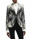 Alexander McQueen Clothing XS | IT 38 'Fox Fur-Printed Blazer'