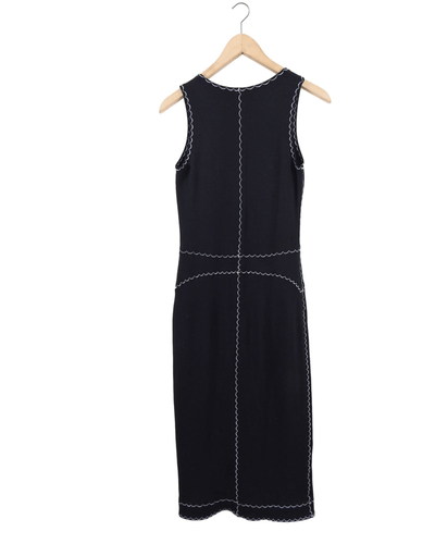 Alexander McQueen Clothing XS Stitched Zipper Bodycon Dress