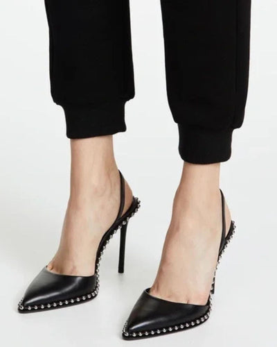 Alexander Wang Shoes Small | 6.5 Alexander Wang Rina Studded Slingback Pump