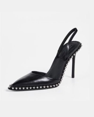 Alexander Wang Shoes Small | 6.5 Alexander Wang Rina Studded Slingback Pump