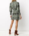 Alice + Olivia Clothing Medium | 6 "Tanisha" Green Paisley Dress