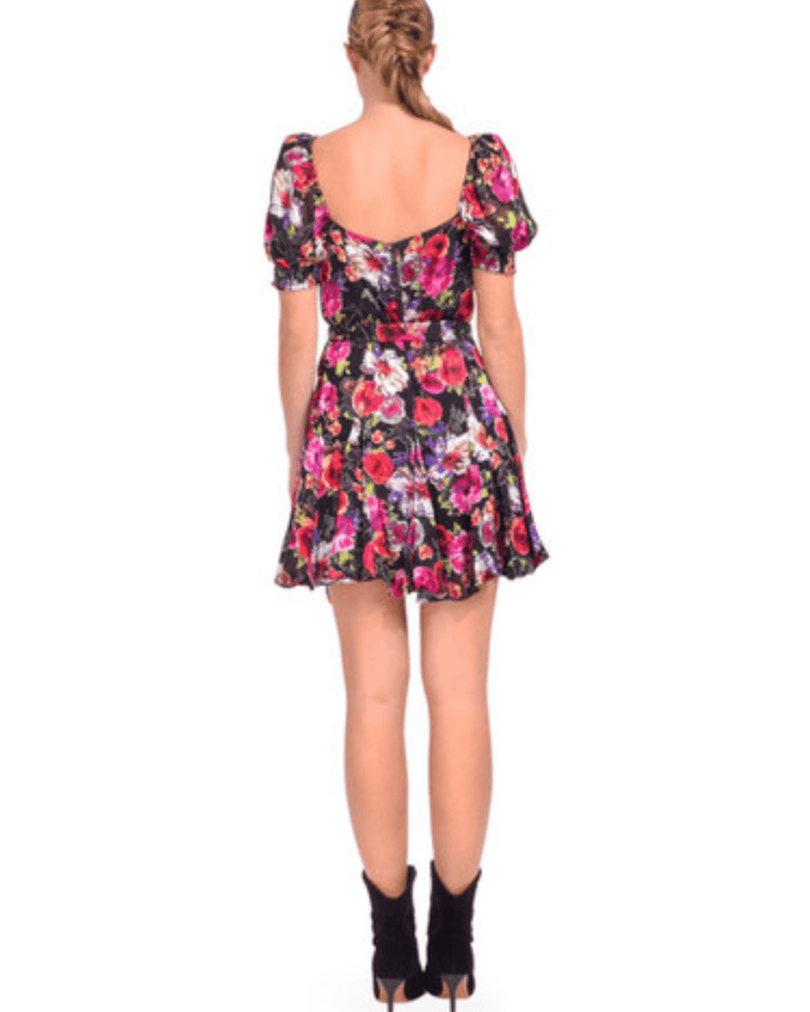 Alice + Olivia Clothing XS | US 2 Mina Puff Sleeve Mini Dress