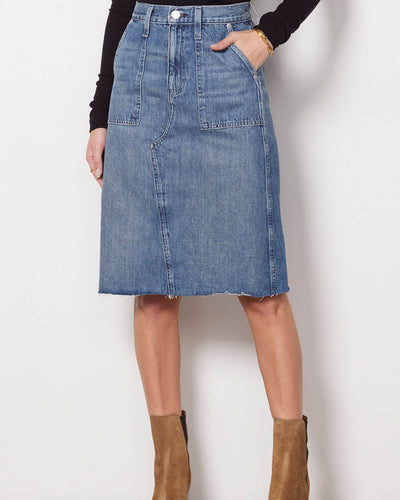 AMO Clothing Small | US 26 "Welder" Denim Skirt