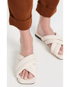 Anine Bing Shoes Medium | US 8.5 | IT 9 Anine Bing Eve Sandals - Ivory