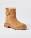 Ann Taylor Shoes XS | 6.5 Suede Sherpa Ankle Boots