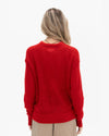 APIECE APART Clothing XS Apiece Apart Tissue Weight Sweater in Red