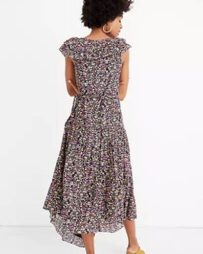 APIECE APART Clothing XS "Nueva Costa" Floral Maxi Dress