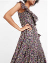 APIECE APART Clothing XS "Nueva Costa" Floral Maxi Dress