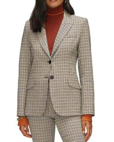 ARGENT Clothing Small | US 4 Plaid Blazer