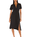 ATM Clothing Small Shirt Dress In Black