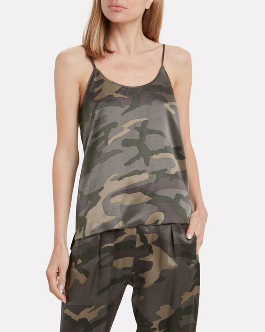 ATM Clothing XS Camouflage Silk Jungle Camisole