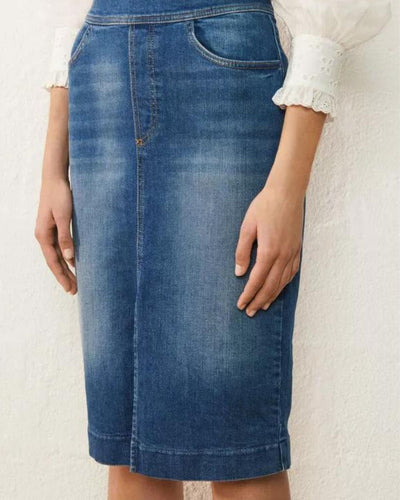 BA&SH Clothing Small "Date Denim Skirt"