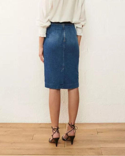 BA&SH Clothing Small "Date Denim Skirt"