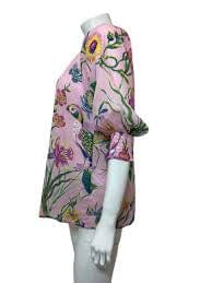 Banjanan Clothing XS Floral Cotton Voile