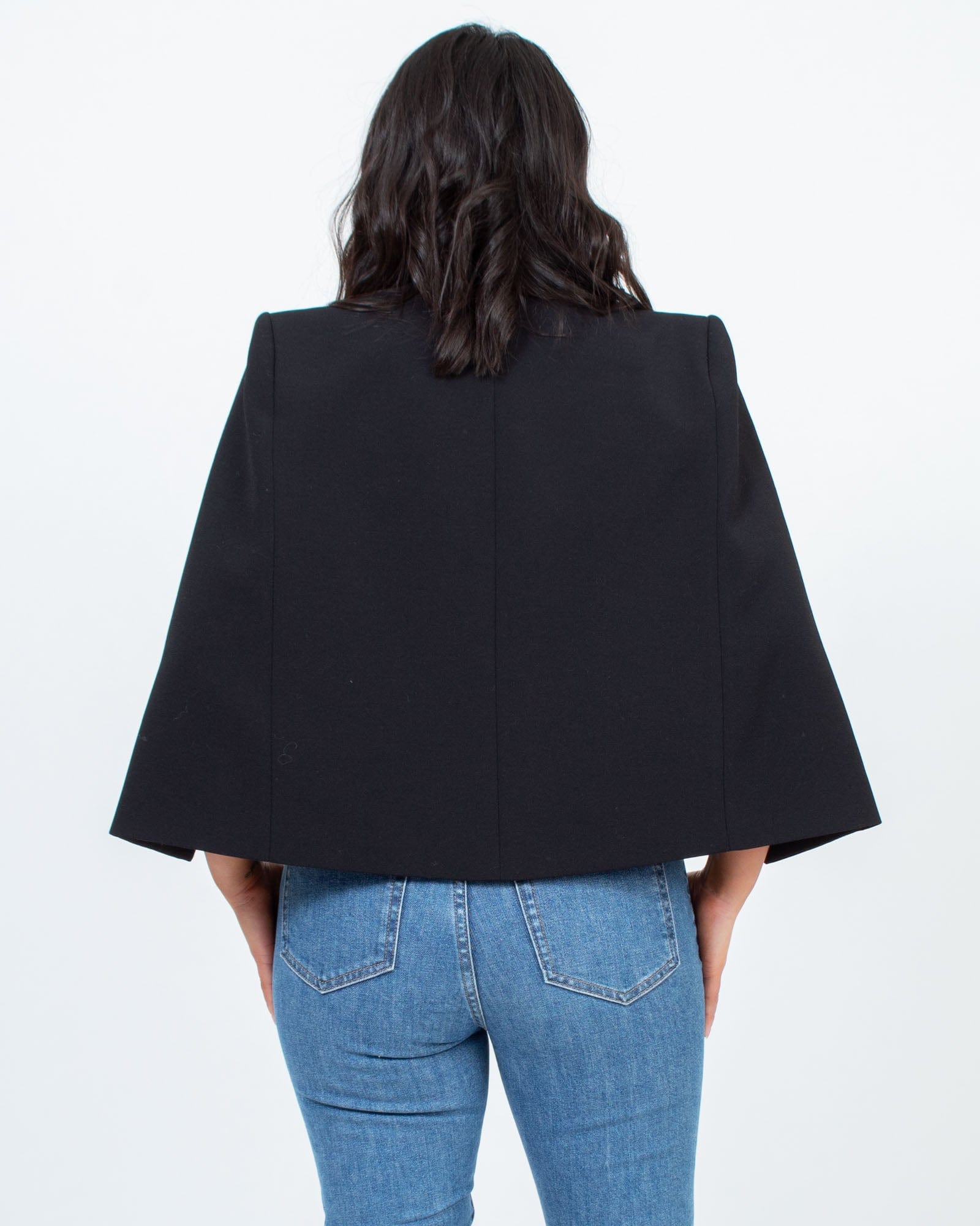 Bcbg short outlet cape jacket