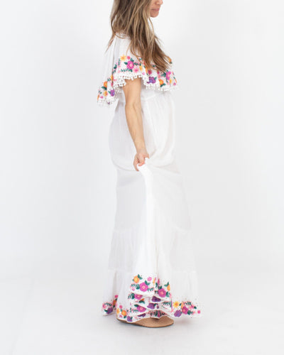 Floral Ruffle Dress - The Revury